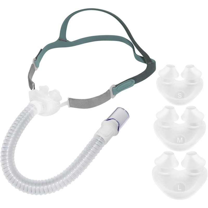 Silicone Mask Bracket - ท่อหน้ากาก CPAP รวมอยู่ในชุด 1 ชุด หน้ากากจมูกแบบสากลสำหรับ