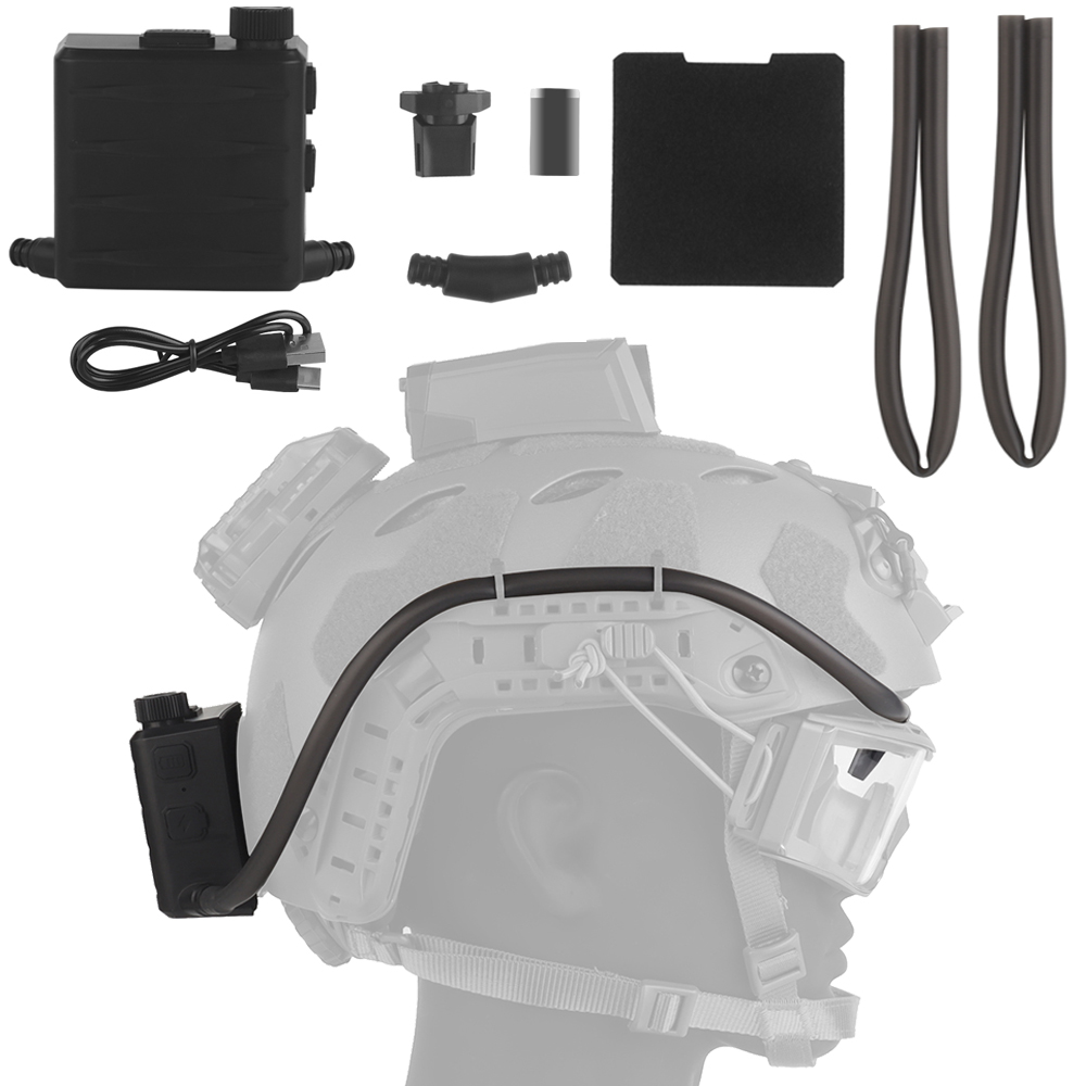 Anti Pollution Mask - แว่นตายุทธวิธี Defogger Defogging พัดลม Anti-FOG Kit