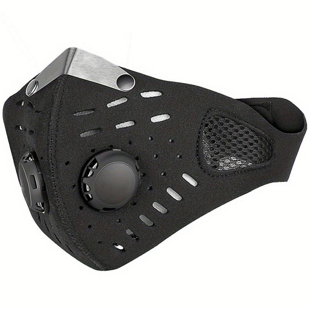 Anti Pollution Mask - หน้ากากรถจักรยานยนต์ฤดูร้อนหน้ากากระบายอากาศกรองครึ่งหน้า Moto หน้ากากป้องกันฝุ่นป้องกันขี่หน้ากากใบหน้าอุปกรณ์เสริมรถจักรยานยนต์