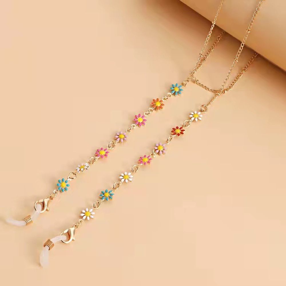 Mask Lanyard Adjustable - เครื่องประดับแฟชั่นหรูหราคลาสสิกห่วงโซ่แว่นตาวินเทจน่ารักแบบเรียบง่ายอุปกรณ์เสริมแว่นตาสายคล้องหน้ากาก