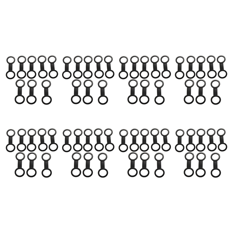 Silicone Mask Bracket - 64X ดําน้ําดําน้ําดําน้ําดูปะการังซิลิโคนดําน้ําหน้ากาก Keeper ผู้ถือคลิป Retainer สิ่งที่แนบมาเกียร์อะไหล่สีดํา