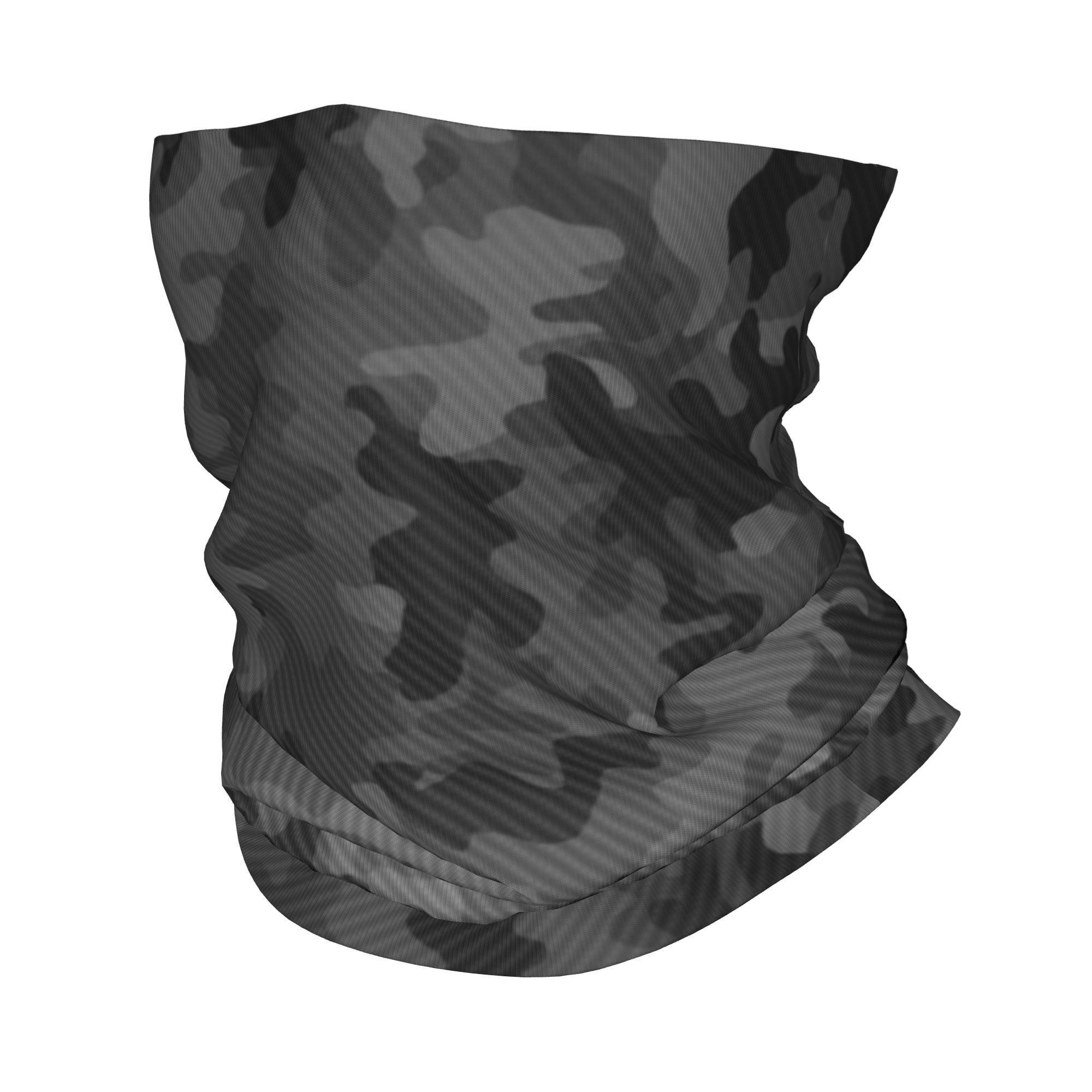 Neck Gaiter Face Cover - Custom Carbon Camo ผ้าพันคอคอ Gaiter UV