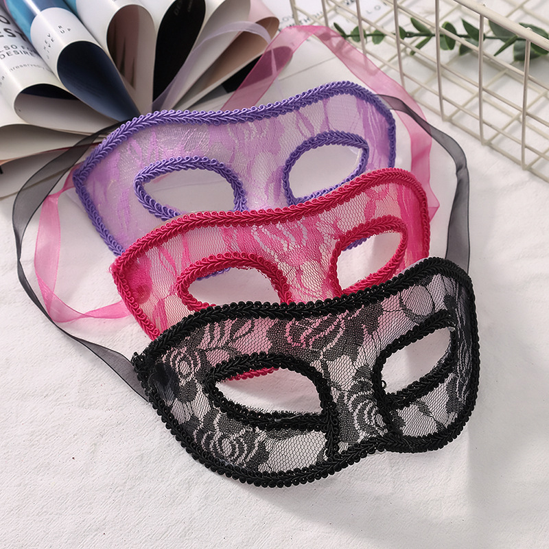 Respirator Half Face - หน้ากากปาร์ตี้ หน้ากากครึ่งหน้าแบบหรูหรา หน้ากากเวเนเชียน หน้ากากปิดตาแบบโปร่งแสง ใส่สบาย สำหรับงานคาร์นิวัลและงานพิเศษ