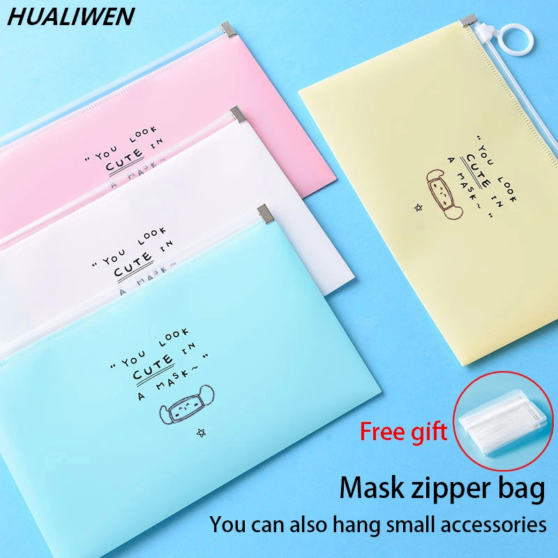 Face Mask Storage Box - กระเป๋าครอบหน้ากากแฟชั่น4ชิ้นกล่องใส่หน้ากากปิดหน้าเก็บหน้ากากแบบพกพา