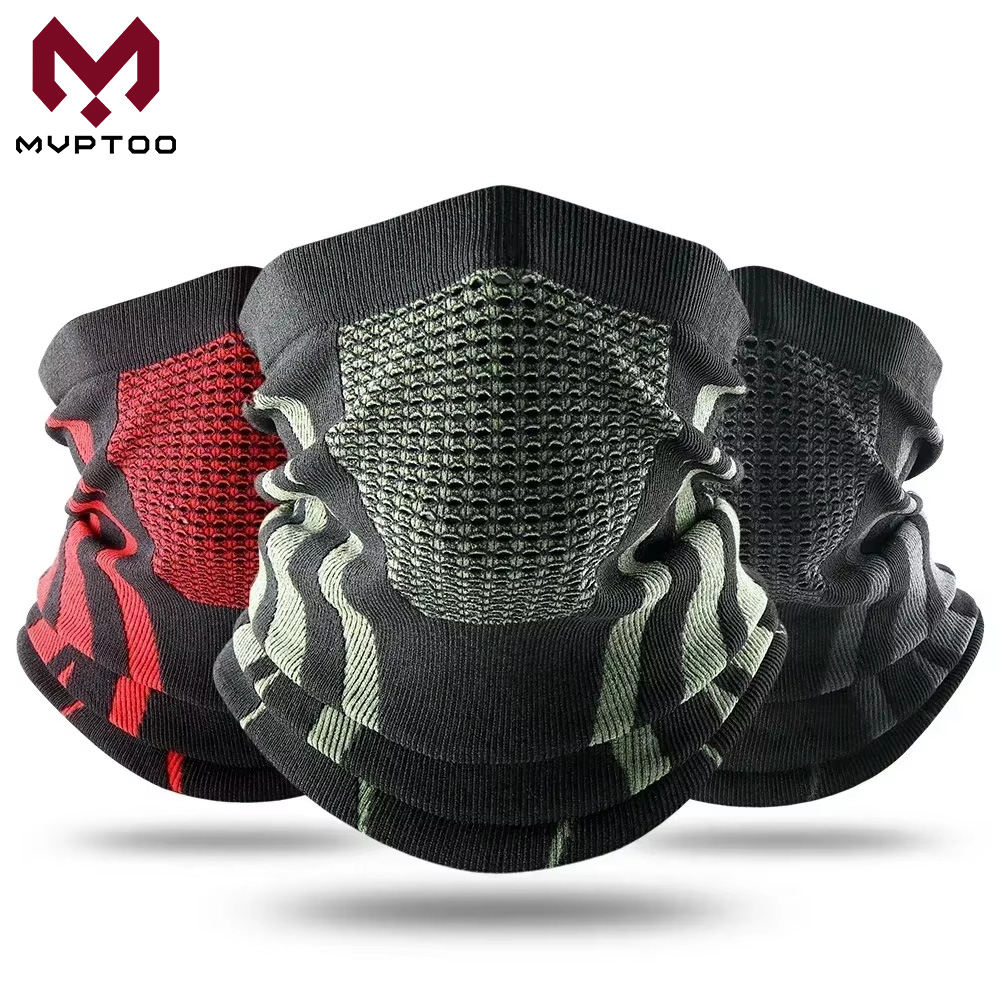 Sports Mask Breathable - ฤดูหนาวแหวนหลอดนุ่มผ้าพันคอหน้ากากคอผ้าพันคอเล่นสกีสโนว์บอร์ดWindproofครึ่งหน้าอุ่นผ้าพันคอHoodผู้หญิงผู้ชาย
