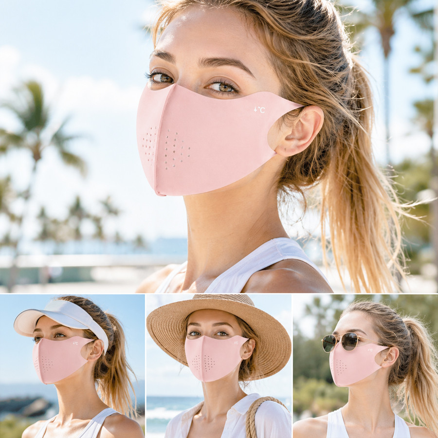 หน้ากากกันแดดฤดูร้อน ระบายอากา - Sports Mask Breathable บทวิจารณ์และราคา