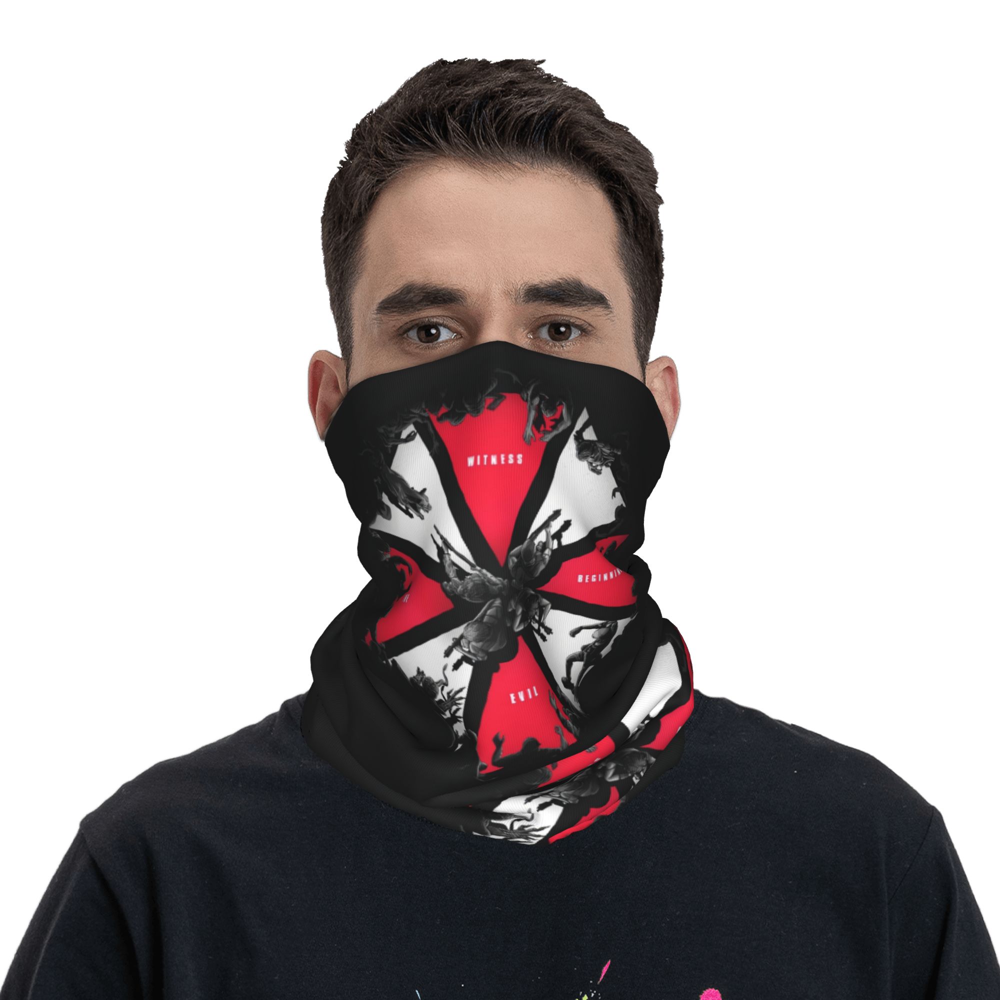 ผ้าพันคออเนกประสงค์ลายเกม Resi - Neck Gaiter Face Cover บทวิจารณ์และราคา