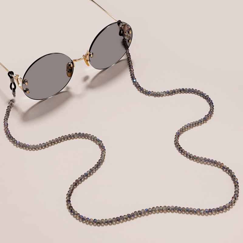 คริสตัลแว่นตาสําหรับผู้หญิงแว่ - Mask Chain Holder บทวิจารณ์และราคา