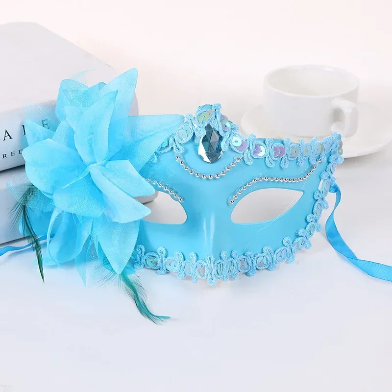 1 ชิ้นฮาโลวีนเจ้าหญิงหน้ากากคร - Respirator Half Face บทวิจารณ์และราคา