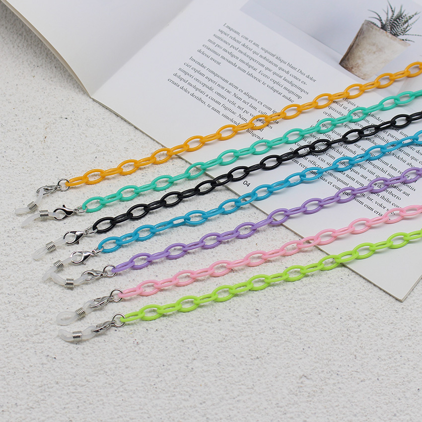 โซ่คล้องแว่นอะคริลิคหลากสีสำหร - Mask Chain Holder บทวิจารณ์และราคา