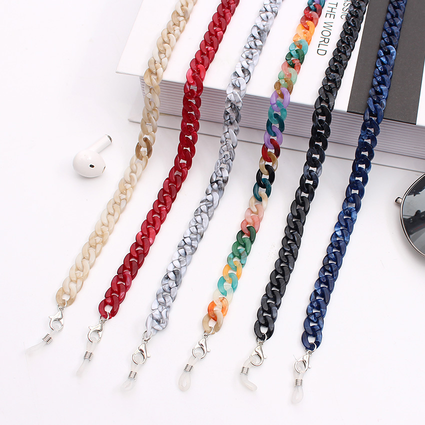 แว่นตาอะคริลิคแฟชั่นคอโซ่เชือก - Mask Chain Holder บทวิจารณ์และราคา