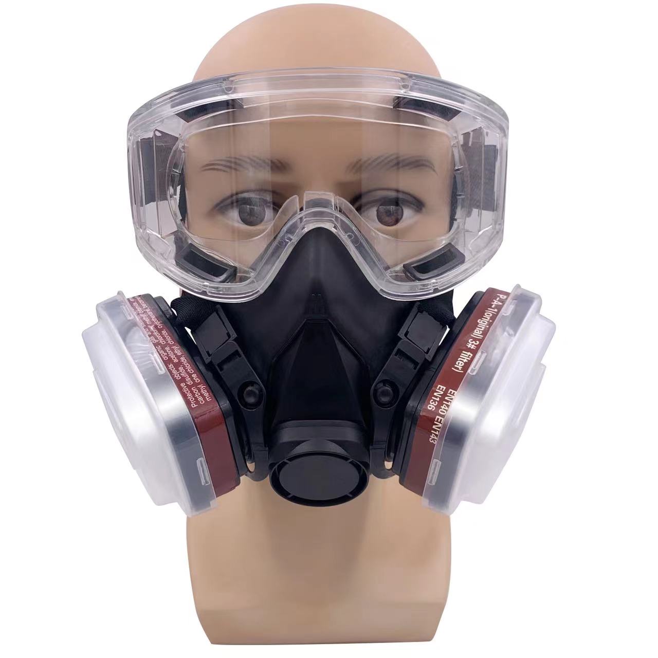 หน้ากากป้องกันแก๊สพิษ Anti-FOG - Dust Mask Construction บทวิจารณ์และราคา