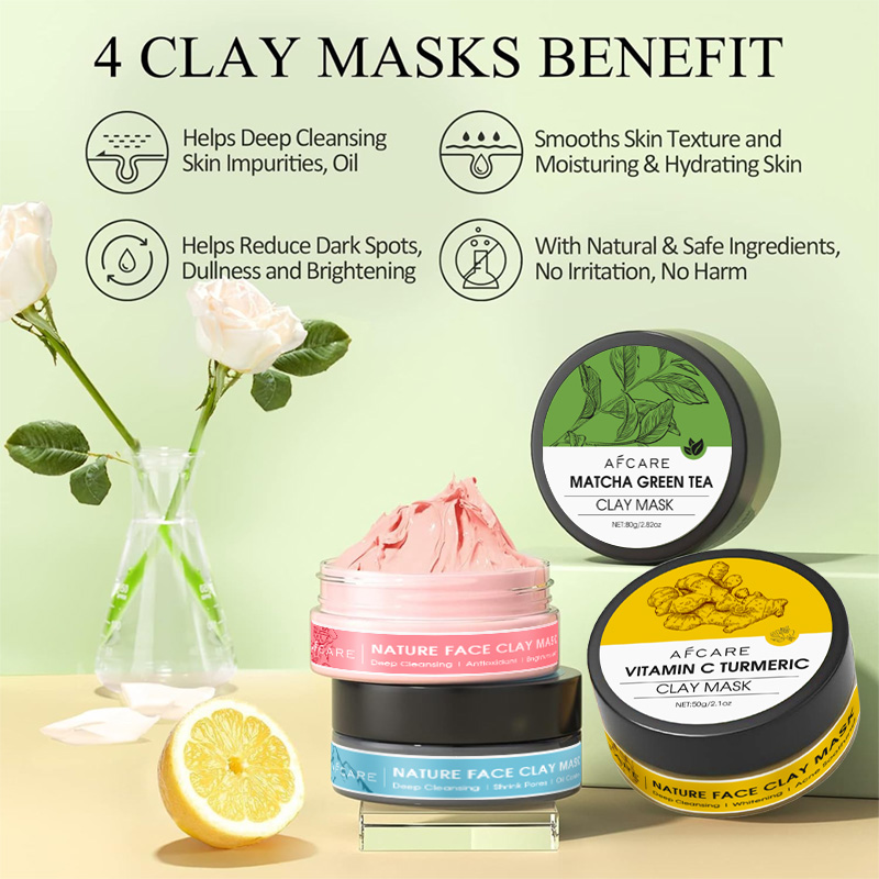 4 ชิ้น Clay Facial Mask ชุดขมิ - Dust Mask Construction บทวิจารณ์และราคา