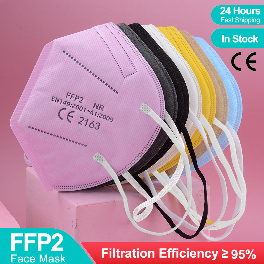 หน้ากาก FFP2 5ชั้น KN95 CE อนุ - Black Face Mask Pack บทวิจารณ์และราคา