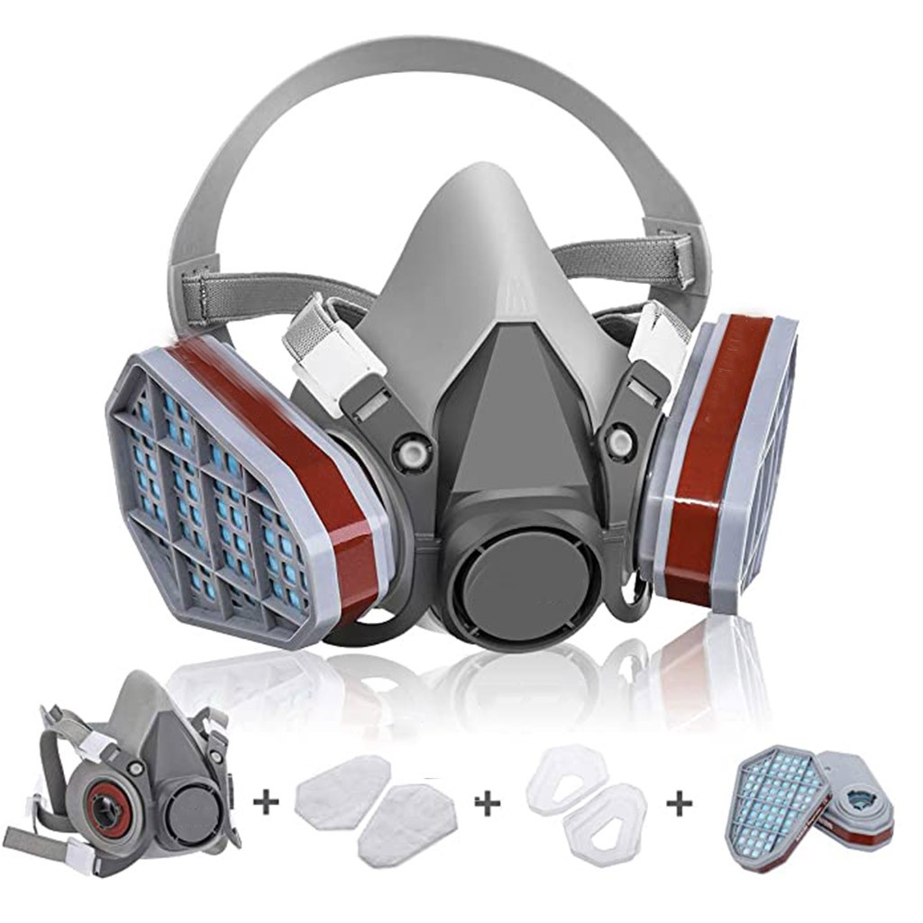 หน้ากากป้องกันฝุ่นละอองแบบครึ่ - Respirator Half Face บทวิจารณ์และราคา