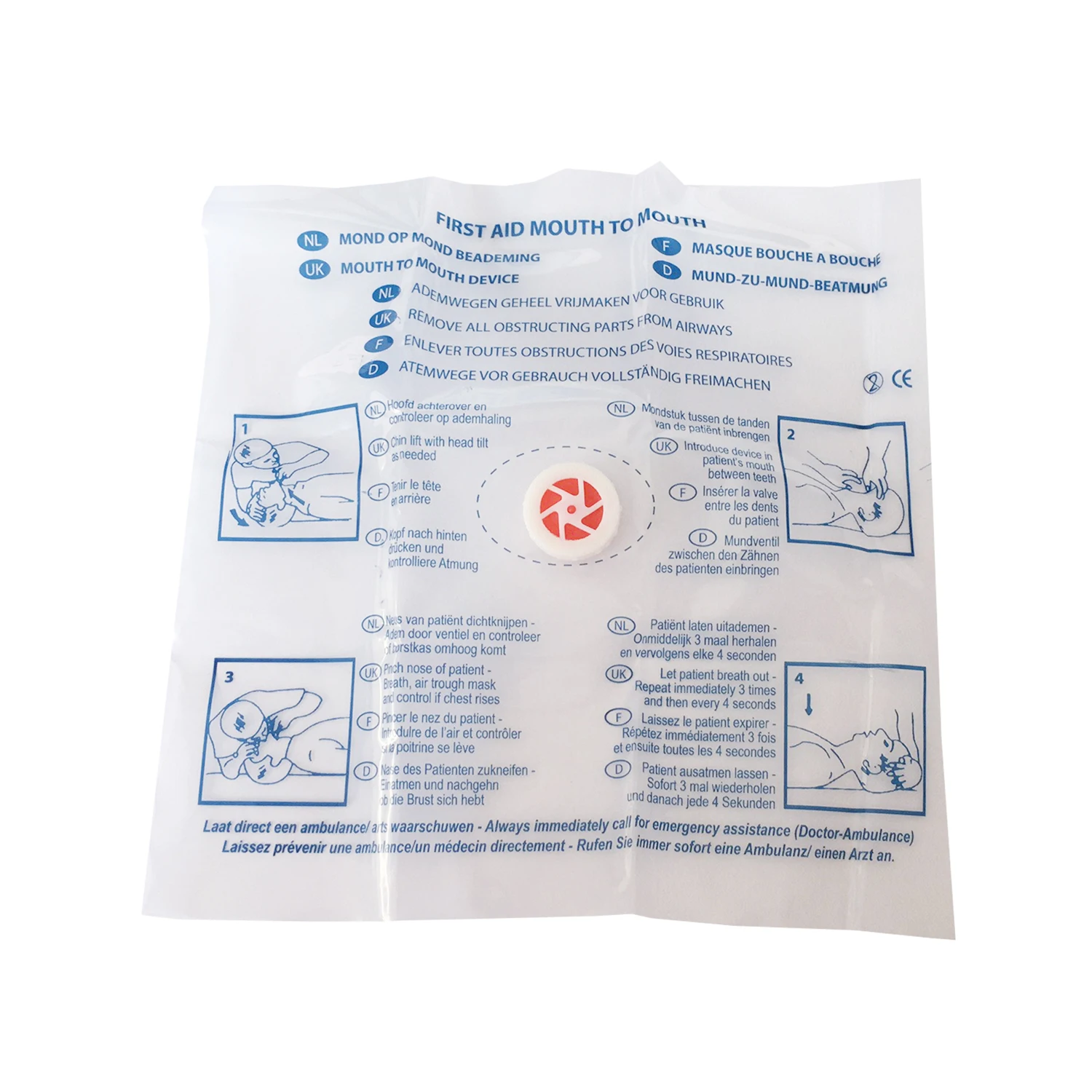 ผู้ผลิตหน้ากากหายใจแบบปากต่อปา - Disposable Mask Blue บทวิจารณ์และราคา