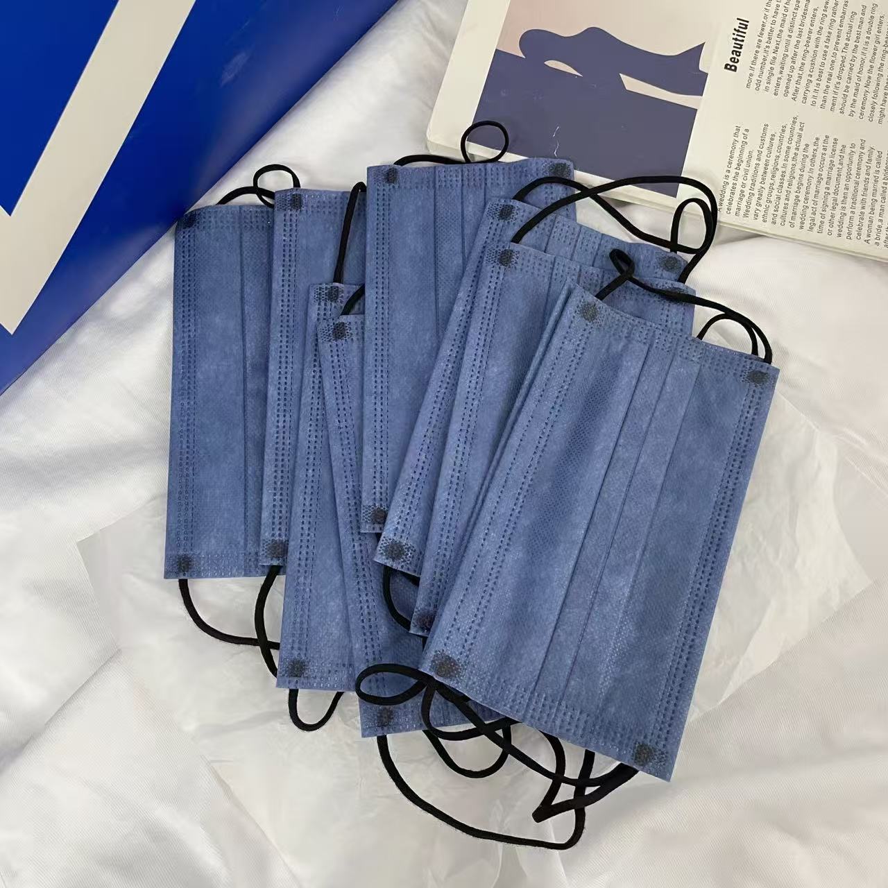 จัดส่งรวดเร็ว! หน้ากากอนามัยแบ - Disposable Mask Blue บทวิจารณ์และราคา