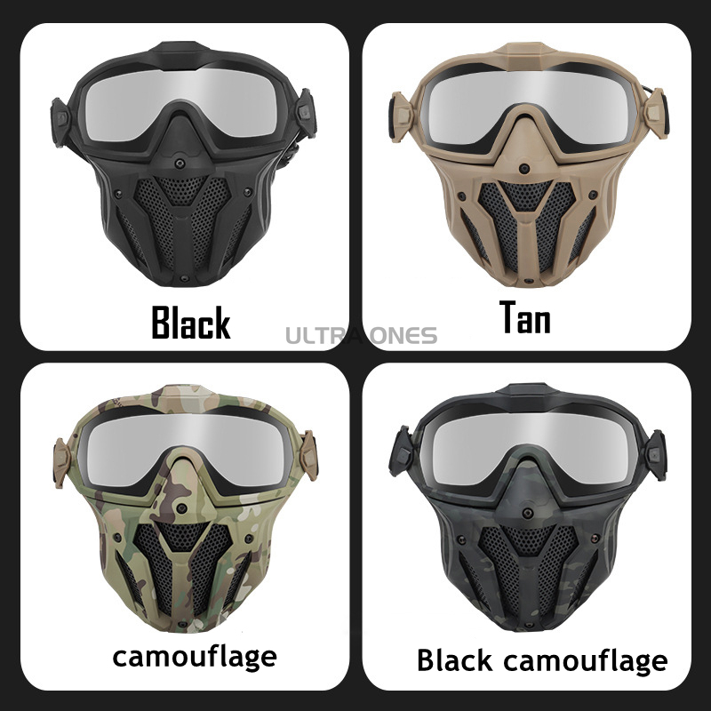 ยุทธวิธีFull Face Mask Anti-FO - Anti Pollution Mask บทวิจารณ์และราคา