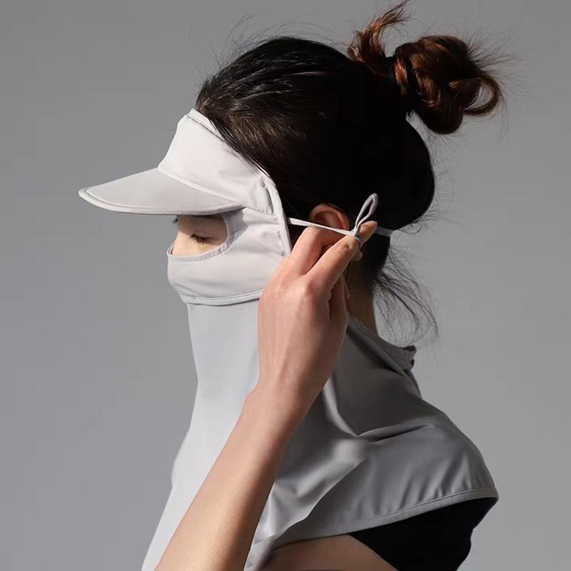 ชุดป้องกันแสงแดด UV ผ้าไหมน้ำแ - Sports Mask Breathable บทวิจารณ์และราคา
