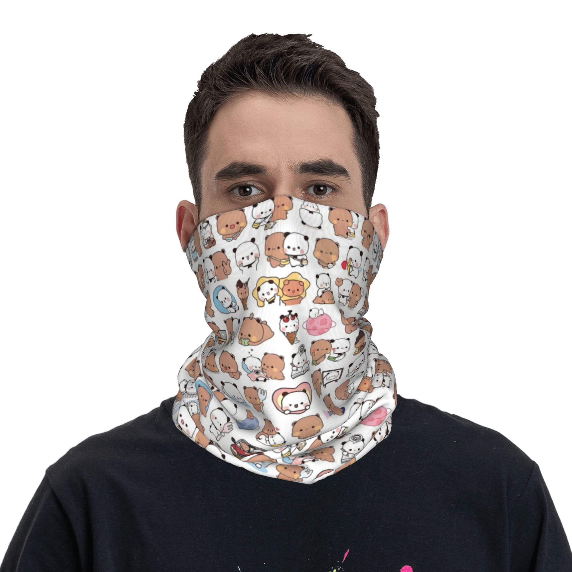 ผ้าพันคอแบบท่อสำหรับฤดูหนาวลาย - Neck Gaiter Face Cover บทวิจารณ์และราคา