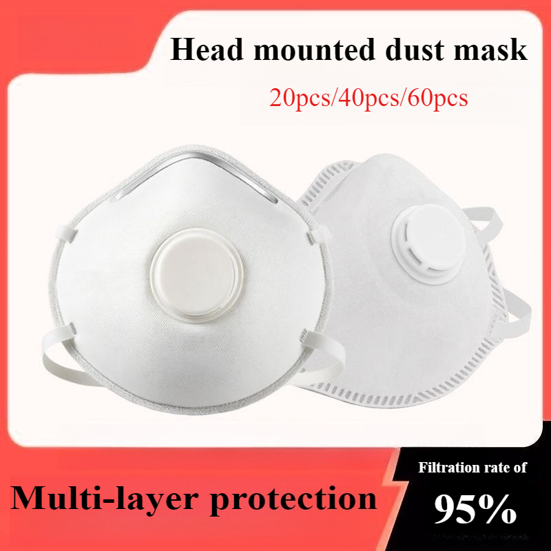 หน้ากากกันฝุ่นแบบมีวาล์ว 20 ชิ - Kn95 Respirator Mask บทวิจารณ์และราคา