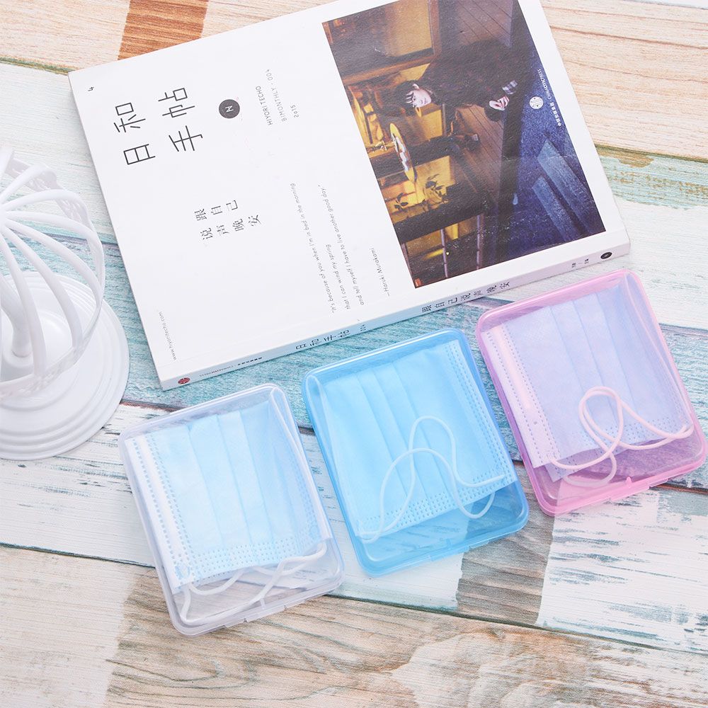 กล่องใส่หน้ากากอนามัยแบบพกพา ก - Face Mask Storage Box บทวิจารณ์และราคา