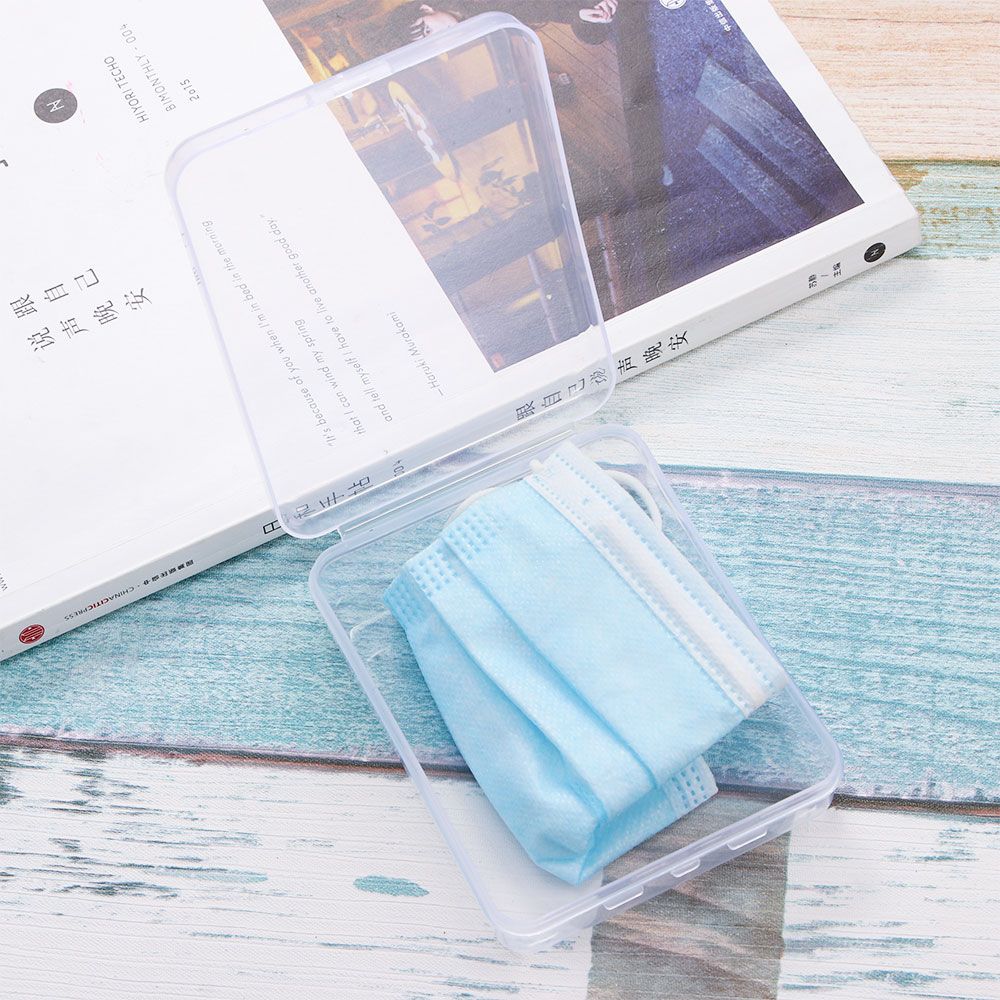 กล่องใส่หน้ากากอนามัยแบบพกพา ก - Face Mask Storage Box บทวิจารณ์และราคา