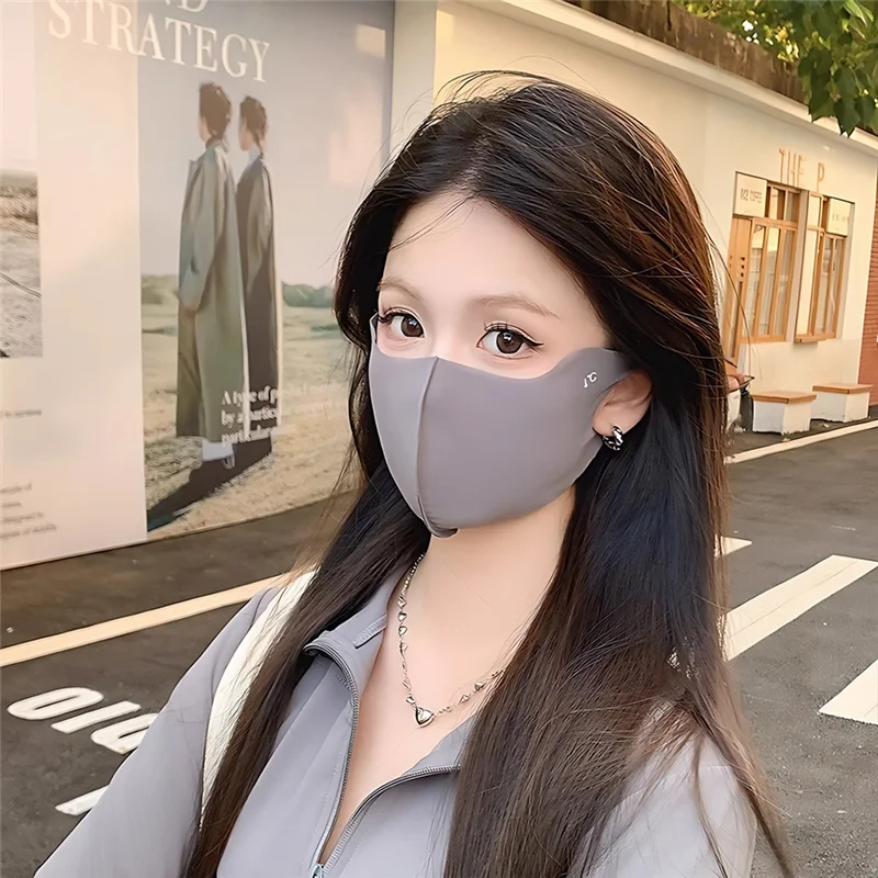 หน้ากากกันแดดฤดูร้อน 1 ชิ้น ระ - Cloth Face Mask Washable บทวิจารณ์และราคา