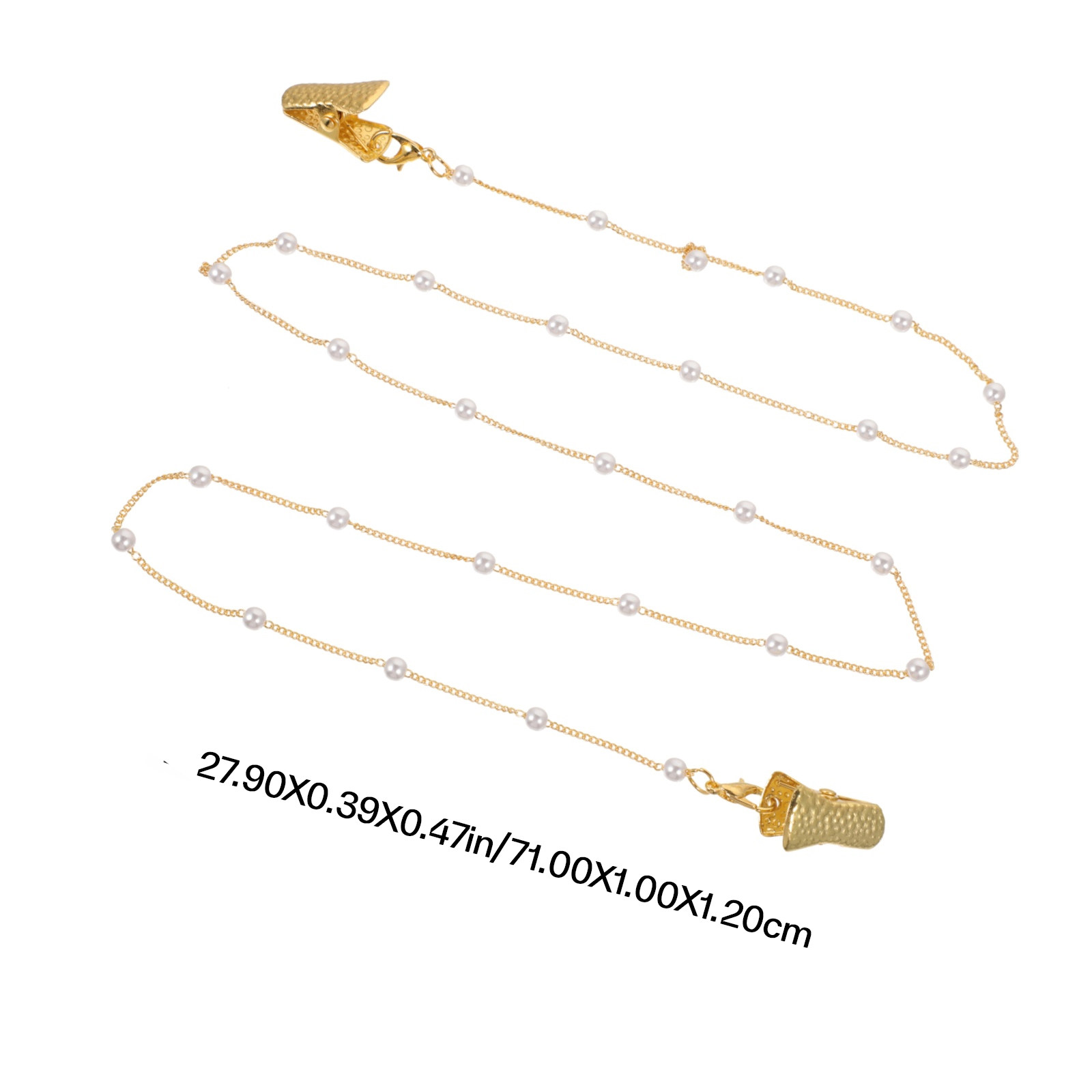 สายคล้องแว่นตาโลหะกันสนิมที่เป - Mask Chain Holder บทวิจารณ์และราคา
