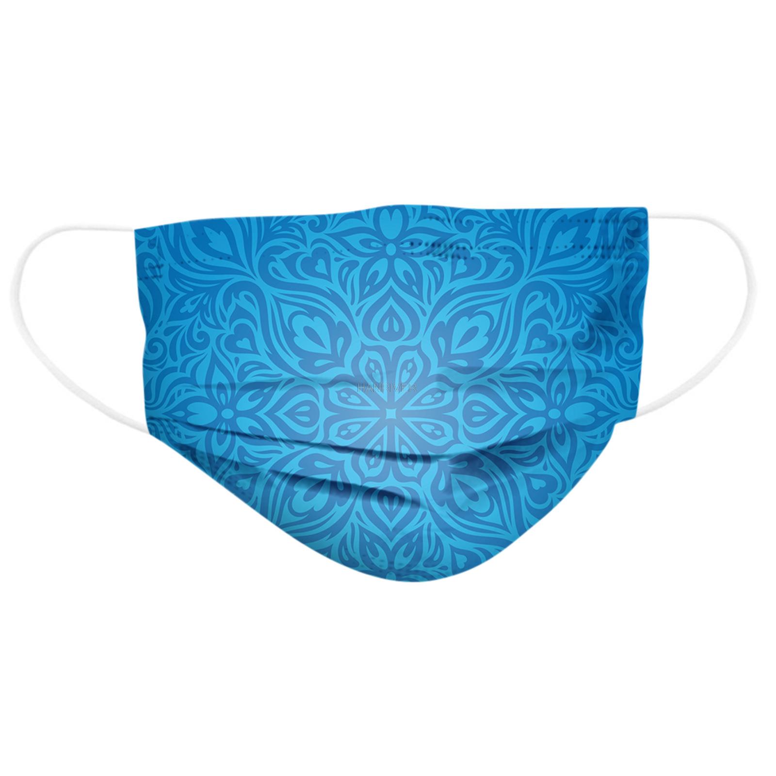 หน้ากากพิมพ์แฟชั่นแบบพันละลายแ - Disposable Surgical Mask บทวิจารณ์และราคา