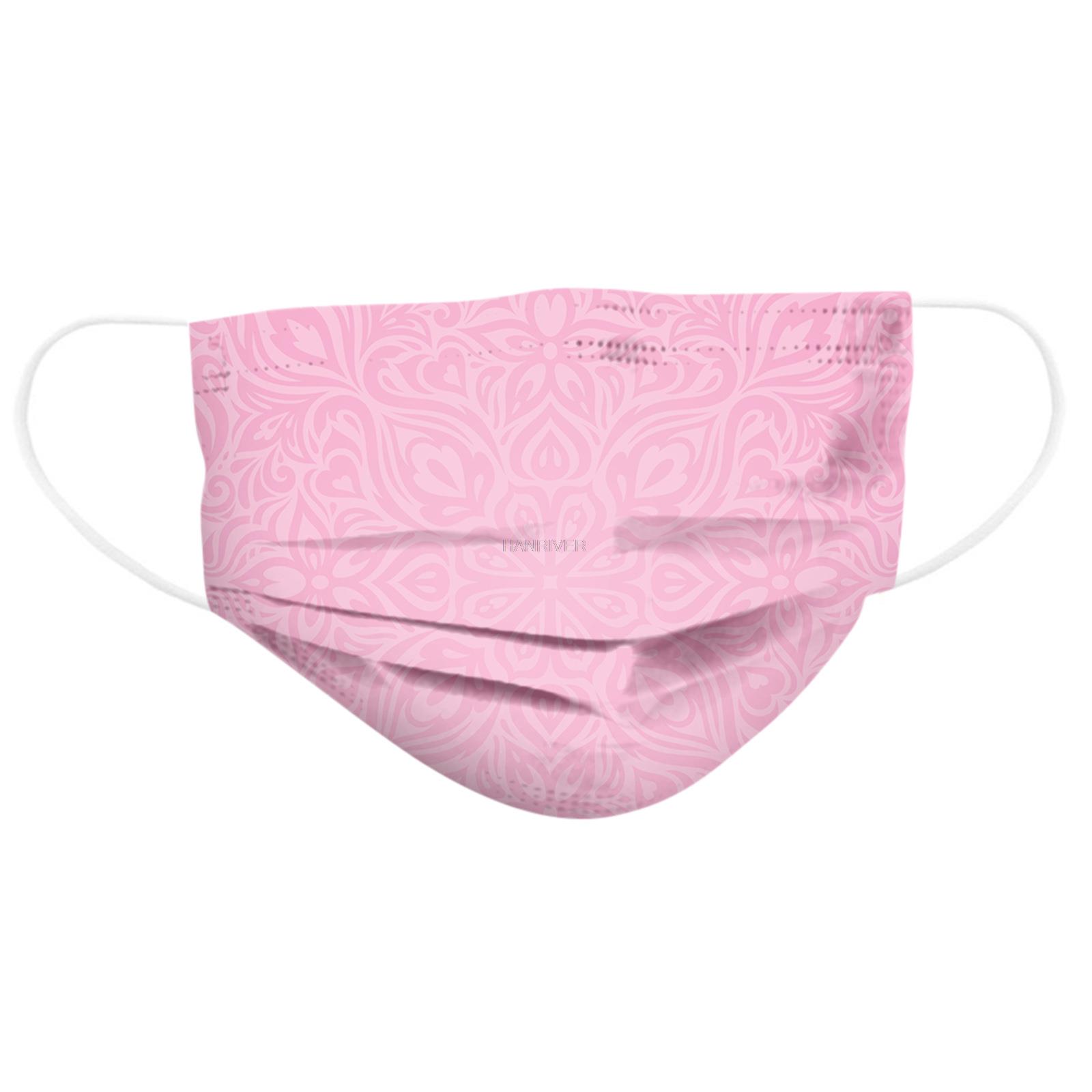 หน้ากากพิมพ์แฟชั่นแบบพันละลายแ - Disposable Surgical Mask บทวิจารณ์และราคา