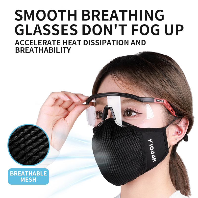 YIQUAN หน้ากากปั่นจักรยานกีฬา  - Anti Pollution Mask บทวิจารณ์และราคา