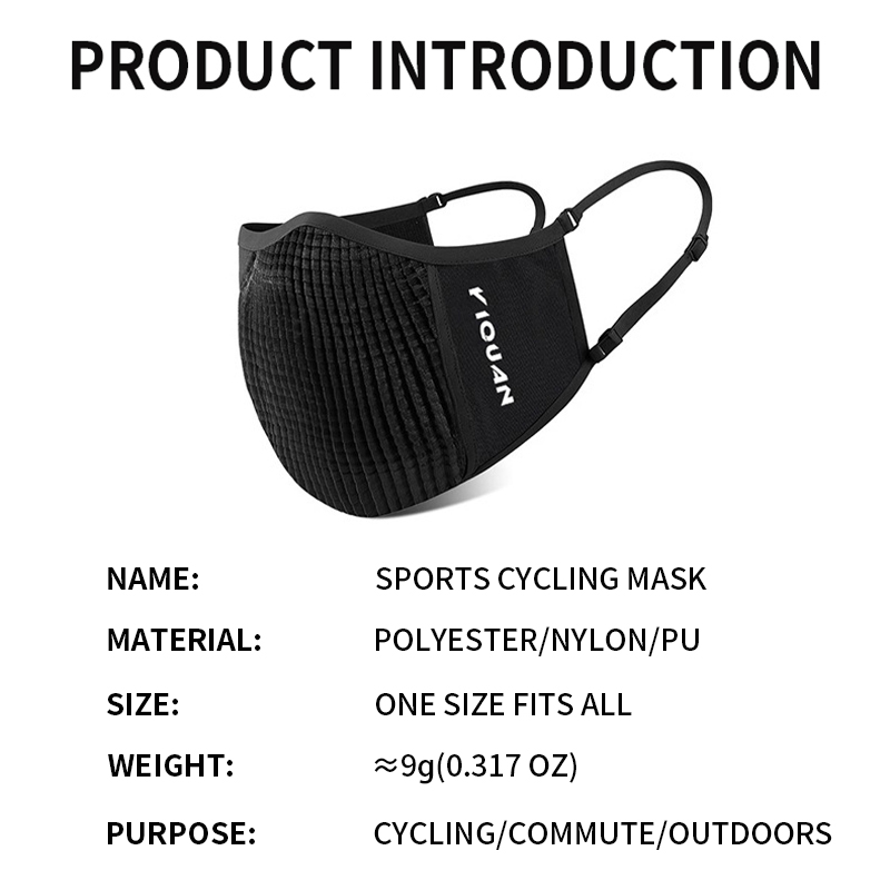 YIQUAN หน้ากากปั่นจักรยานกีฬา  - Anti Pollution Mask บทวิจารณ์และราคา