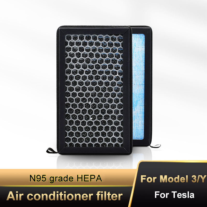 2pcs สําหรับ Tesla รุ่น 3 รุ่น - Filter Replacement N95 บทวิจารณ์และราคา