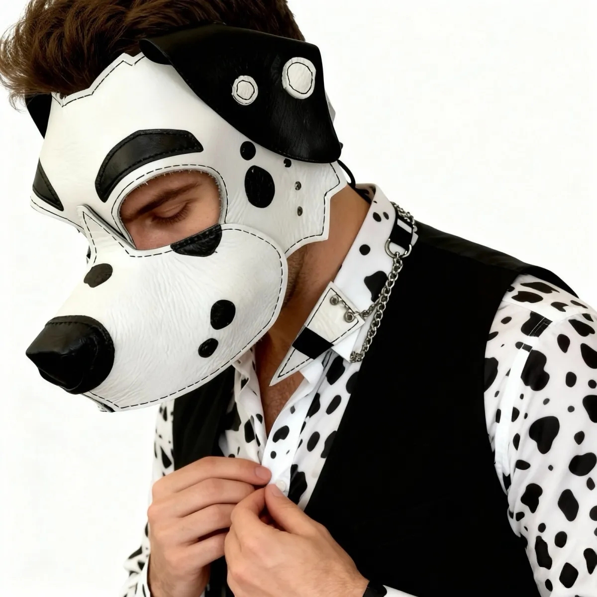 หน้ากากหนังรูปสุนัขดัลเมเชียนค - Respirator Half Face บทวิจารณ์และราคา
