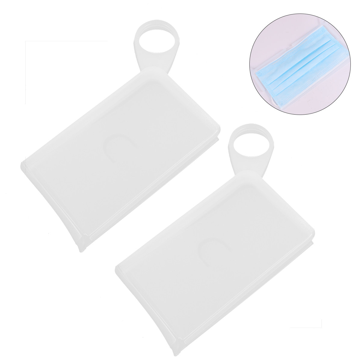 กล่องใส่หน้ากากซิลิโคนเกรดอาหา - Face Mask Storage Box บทวิจารณ์และราคา
