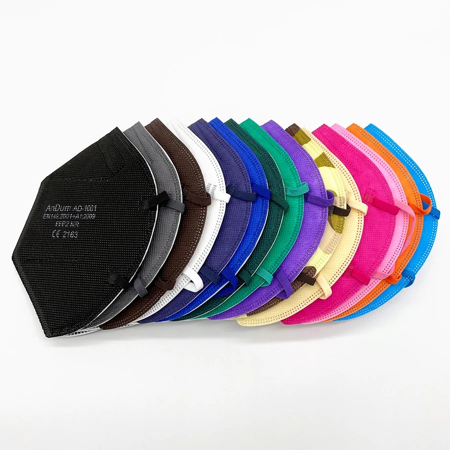 5 ชิ้น FFP2 มาส์ก CE ได้รับการ - Respirator Half Face บทวิจารณ์และราคา