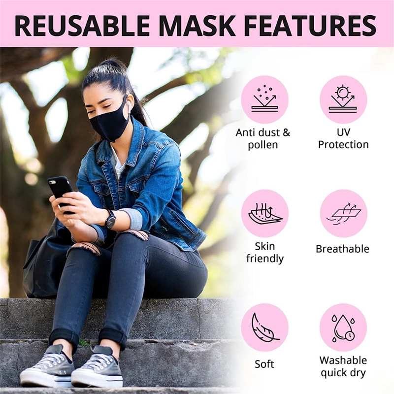 5/10PCSแฟชั่นEarloopหน้ากากฤดู - Cloth Face Mask Washable บทวิจารณ์และราคา