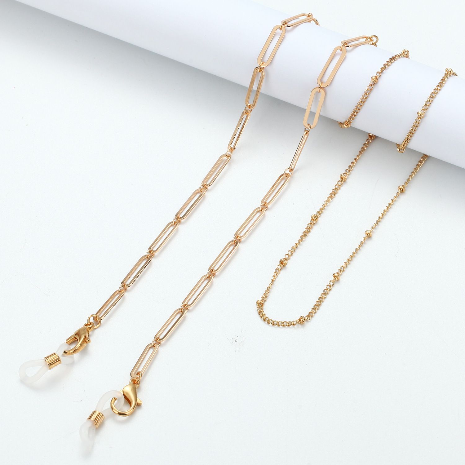 สายคล้องแว่นตาแฟชั่นแบบโลหะ สา - Mask Chain Holder บทวิจารณ์และราคา