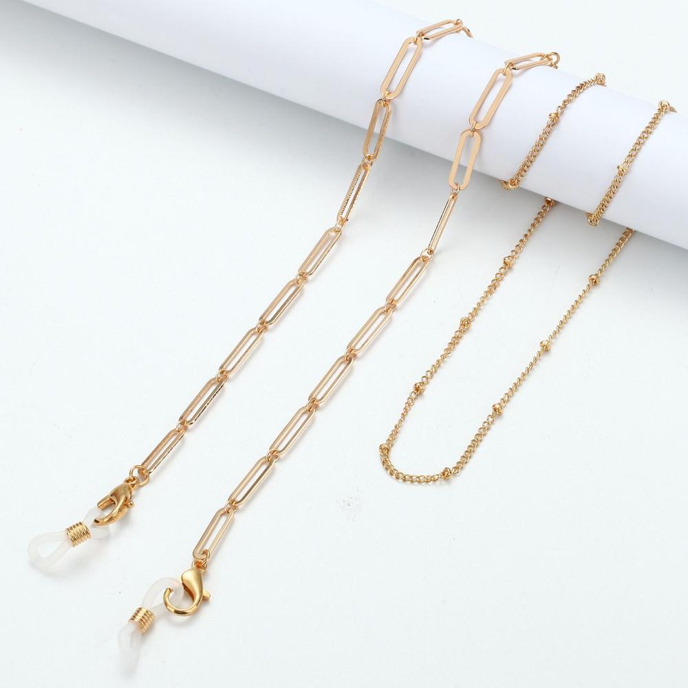 สายคล้องแว่นตาแฟชั่นแบบโลหะ สา - Mask Chain Holder บทวิจารณ์และราคา