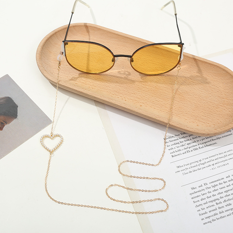 2022 แฟชั่นแว่นตาสําหรับผู้หญิ - Mask Chain Holder บทวิจารณ์และราคา