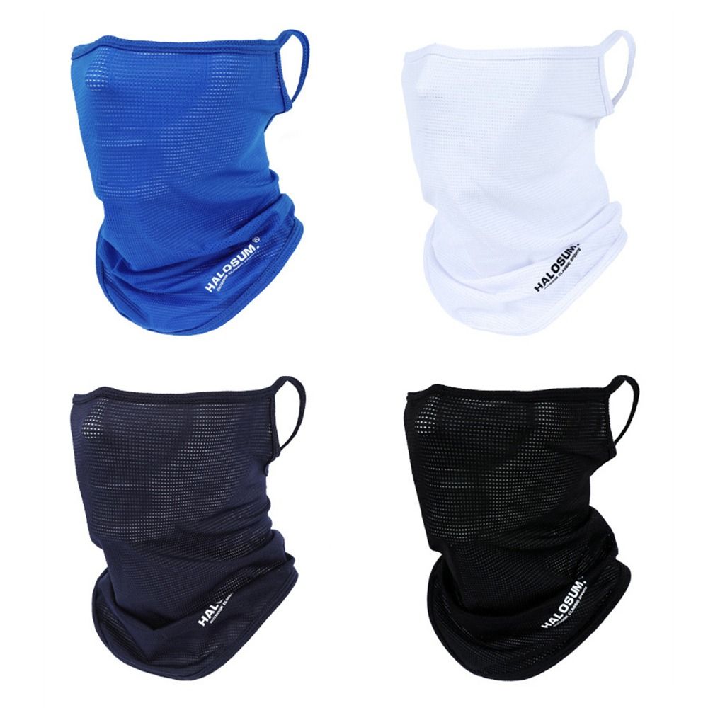 ฤดูร้อนผ้าไหมน้ําแข็งป้องกันแส - Sports Mask Breathable บทวิจารณ์และราคา