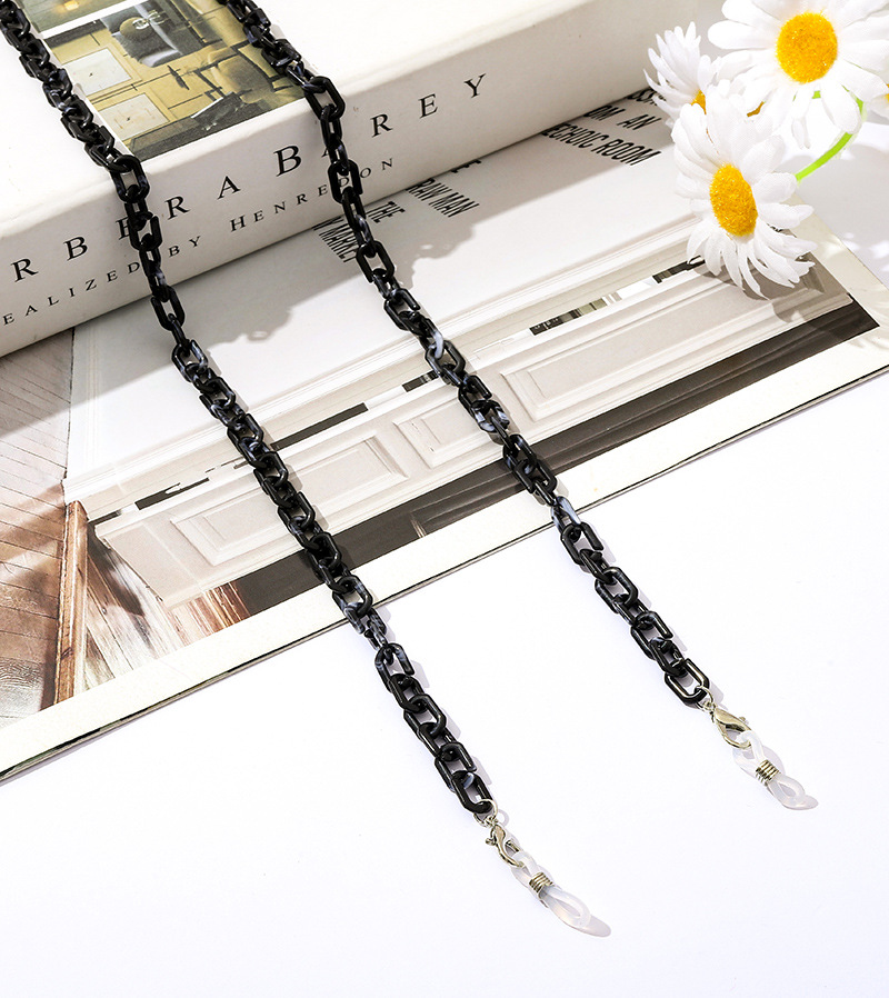 2021แฟชั่นผู้หญิงแว่นตาอะคริลิ - Mask Chain Holder บทวิจารณ์และราคา