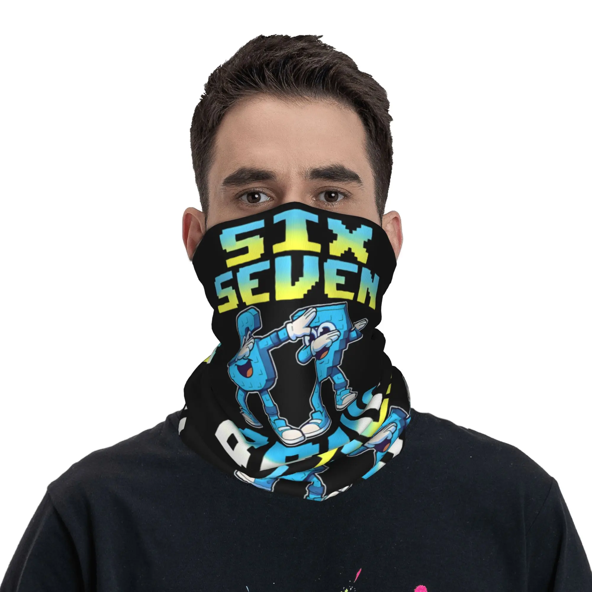 67 Six Seven Meme 6 7 ผ้าพันคอ - Neck Gaiter Face Cover บทวิจารณ์และราคา