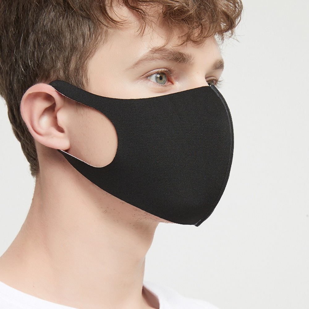 ใหม่หน้ากากผ้าไหมน้ำแข็งระบายอ - Cloth Face Mask Washable บทวิจารณ์และราคา