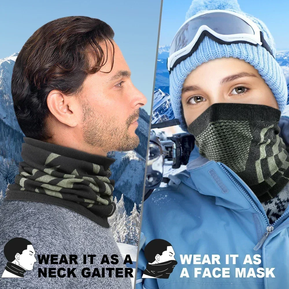 ฤดูหนาวแหวนหลอดนุ่มผ้าพันคอหน้ - Sports Mask Breathable บทวิจารณ์และราคา