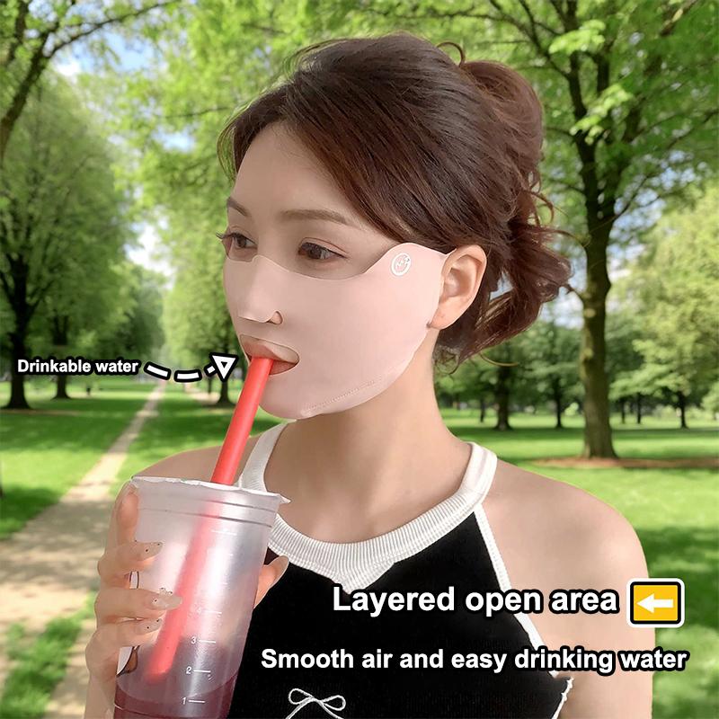 2 ชิ้นใหม่หน้ากากผ้าไหมน้ำแข็ง - Kids Face Mask บทวิจารณ์และราคา